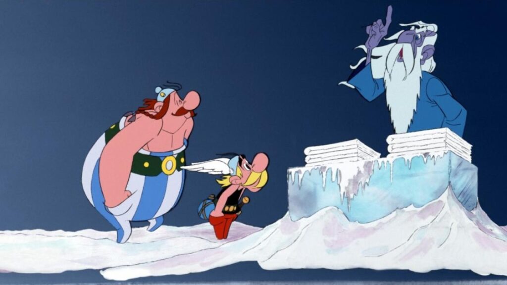 12 Tasks of Asterix "You can't have the white form until you've filed the pink form on the 10th floor"